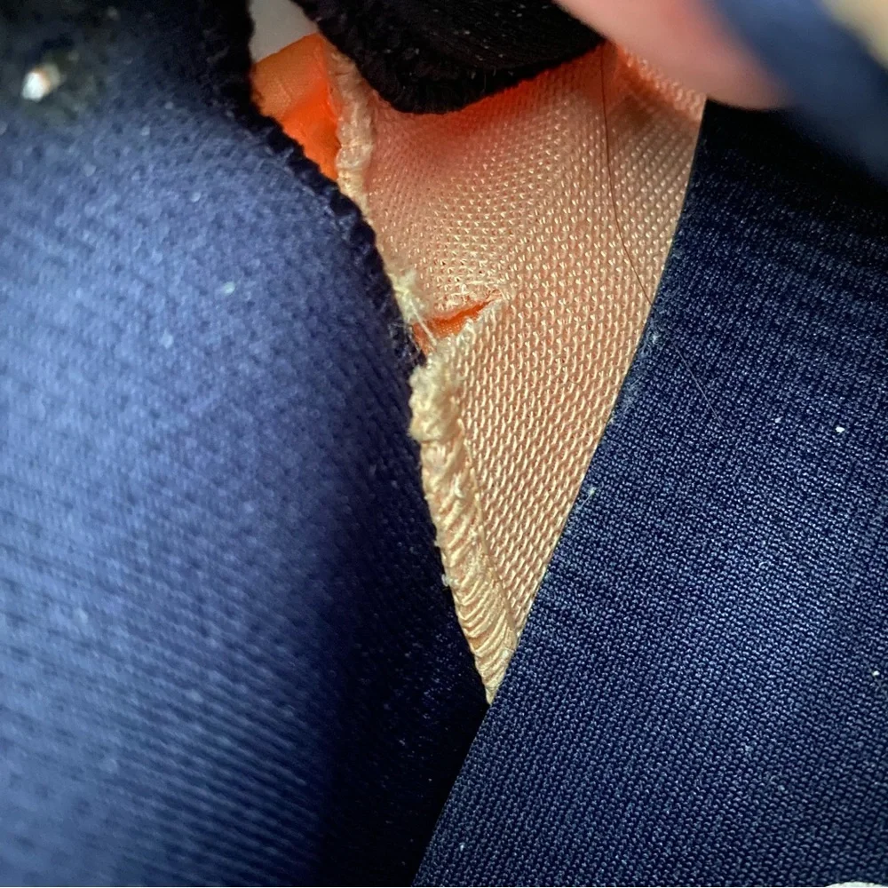 On Running Women's Peach and White Sneakers - Picture 8 of 10